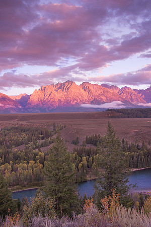 Alpen Glow, Snake River Overlook