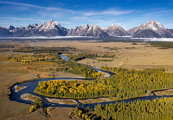Snake River, Grand Tenons (Helicopter)