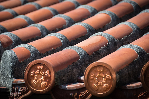 Clay Tile Roof Detail