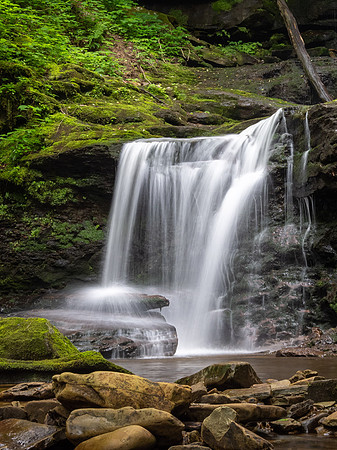 Tuscarora Falls, Middle Section