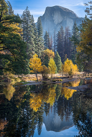 Half Dome Reflection