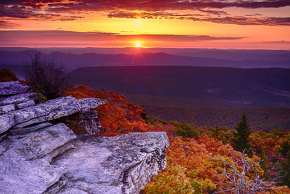 Bear Rocks Sunrise