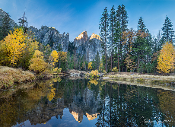 Cathedral Rocks Reflection