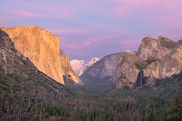Tunnel View Sunset