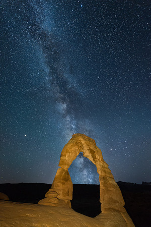 Milky Way over Delicate Arch