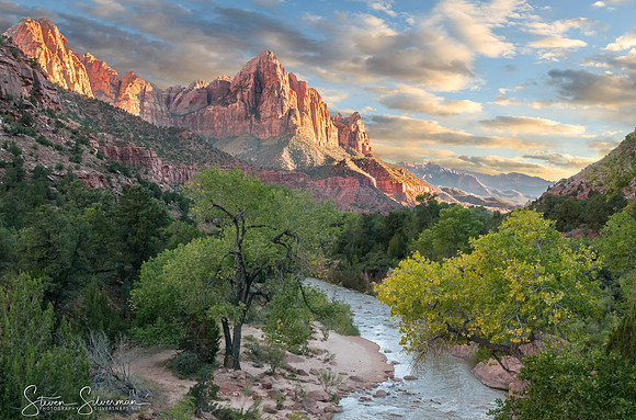 Sunset Over The Watchman