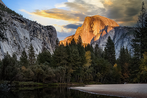 Half Dome Sunset