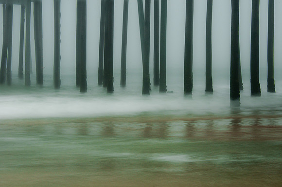 Pier Into the fog